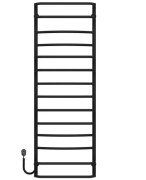 Електрична сушарка для рушників Deffi Аквамікс П14 500х1500 ліве підключення чорний C.AM.150.50.14.E.B.L.5