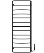 Електросушарка для рушників Deffi Аквамікс П13 500х1400 праве підключення чорний C.AM.140.50.13.E.B.R.5