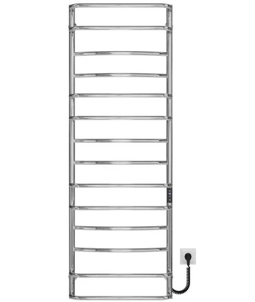 Електрична сушарка для рушників Deffi Аквамікс П14 500х1500 праве підключення JD03 хром C.AM.150.50.14.E.C.R.1