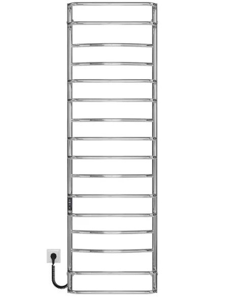 Электрический полотенцесушитель Deffi Аквамикс П16 500х1700 левое подключение JD03 хром C.AM.170.50.16.E.C.L.1