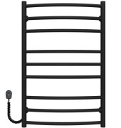 Электрический полотенцесушитель Deffi Классик Элит П9 400х800 левое подключение черный C.KE.80.40.9.E.B.L.5