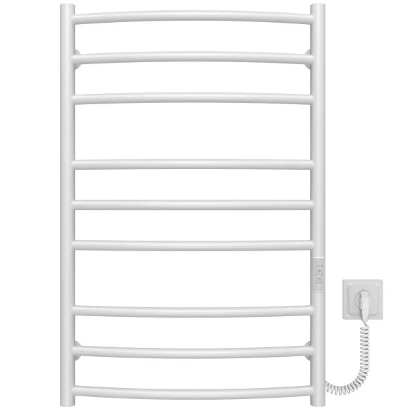Электрический полотенцесушитель Deffi Классик Элит П9 400х800 правое подключение WD03 белый C.KE.80.40.9.E.W.R.3