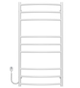 Электрический полотенцесушитель Deffi Классик Элит П9 400х1000 левое подключение белый C.KE.100.40.9.E.W.L.5