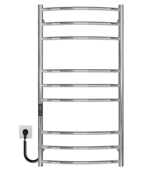 Электрический полотенцесушитель Deffi Классик Элит П9 400х1000 левое подключение JD03 хром C.KE.100.40.9.E.C.L.1