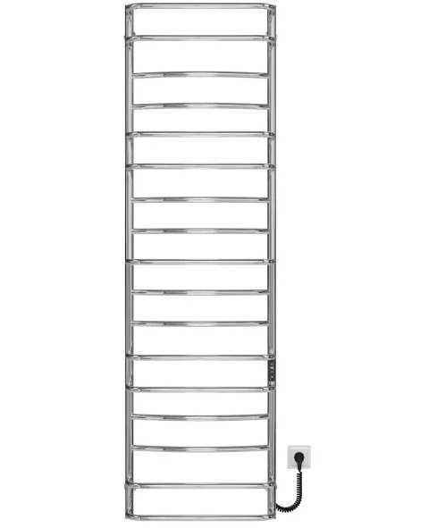 Електрична сушарка для рушників Deffi Аквамікс П17 500х1800 праве підключення JD03 хром C.AM.180.50.17.E.C.R.1