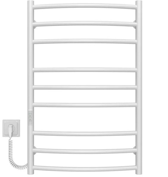 Електрична сушарка для рушників Deffi Класик Еліт П9 400х800 ліве підключення WD03 білий C.KE.80.40.9.E.W.L.3