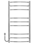 Электрический полотенцесушитель Deffi Классик Элит П9 400х1000 левое подключение хром C.KE.100.40.9.E.C.L.5