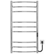 Электрический полотенцесушитель Deffi Классик Элит П9 400х1000 правое подключение JD03 хром C.KE.100.40.9.E.C.R.1