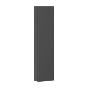 Пенал для ванної Hansgrohe Xilesa E 40х20 см петлі праворуч МДФ сланцево-сірий матовий 54286760