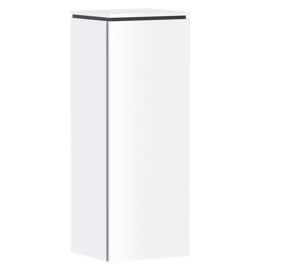 Полупенал для ванной Hansgrohe Xilesa E 40х35 см петли слева МДФ матовый белый 54283700