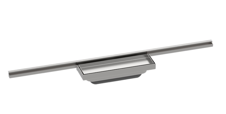 Внешняя часть водосточного желоба Hansgrohe RainDrain Minimalistic 700 мм нержавеющая сталь 56219000