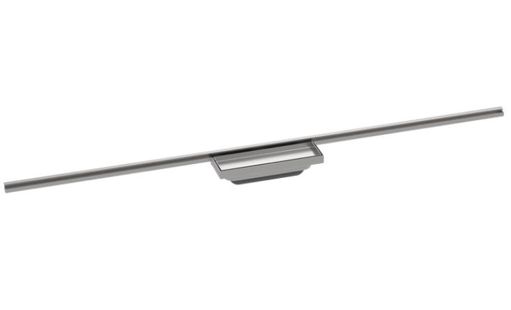 Внешняя часть водосточного желоба Hansgrohe RainDrain Minimalistic 1200 мм нержавеющая сталь 56223000