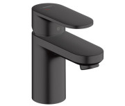 Смеситель для раковины Hansgrohe Vernis Blend CoolStart с донным клапаном матовый черный 71598670