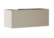 Тумба під раковину підвісна Hansgrohe Xevolos E 137х55, 5 см пісочно-бежевий матовий/візерункова бронза 54237390