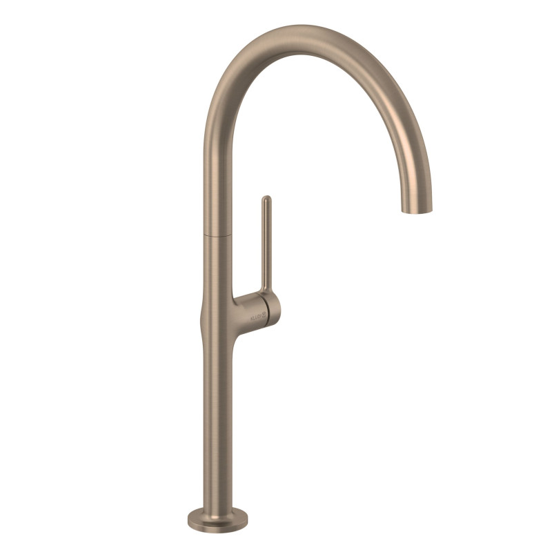 Змішувач для кухні Kludi Reef одноважільний брашована бронза 50803N175