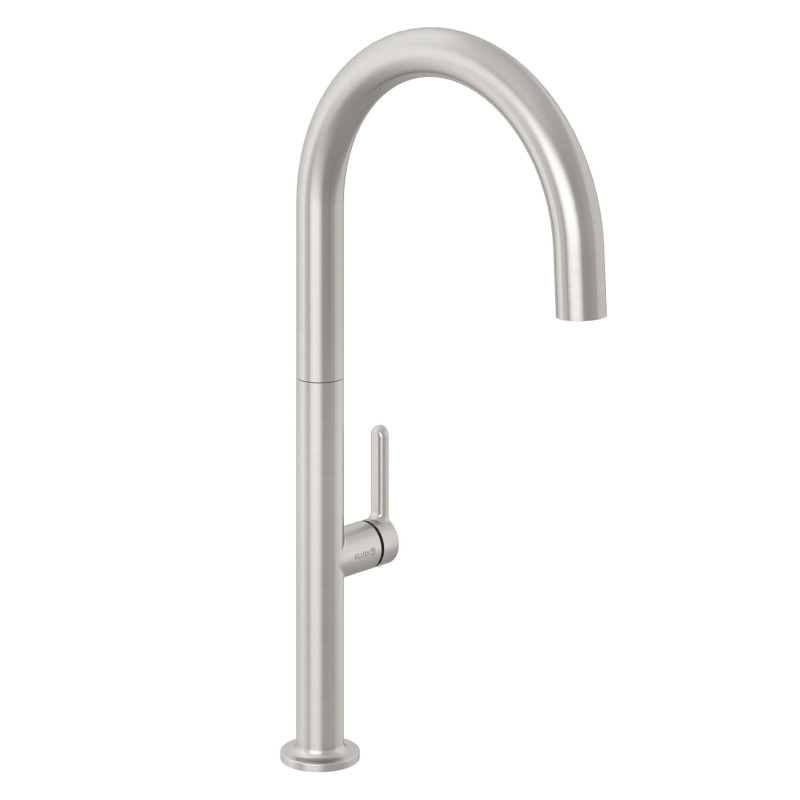 Змішувач для кухні Kludi Aurea одноважільний брашований нікель 55803N575