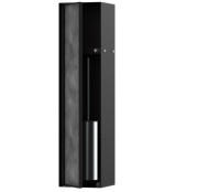 Встраиваемая ниша Hansgrohe XtraStoris Rock для туалетного ершика матовый черный 56060670