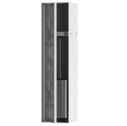 Встраиваемая ниша Hansgrohe XtraStoris Rock для туалетного ершика матовый белый 56060700