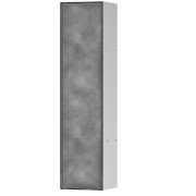 Встраиваемая ниша Hansgrohe XtraStoris Rock для туалетного ершика матовая нержавеющая сталь 56060800