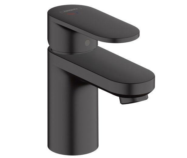 Змішувач для раковини Hansgrohe Vernis Blend CoolStart із донним клапаном матовий чорний 71598670