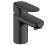 Смеситель для раковины Hansgrohe Vernis Blend CoolStart с донным клапаном матовый черный 71598670