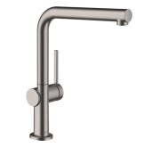 Змішувач для кухні Hansgrohe Talis M54 одноважільний чорний матовий хром 72840340