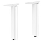 Комплект ножек для тумбы под раковину Hansgrohe Xelu Q алюминий матовый белый 54145700