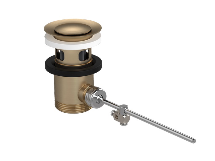 Донний клапан для раковини Hansgrohe матова бронза 94139140