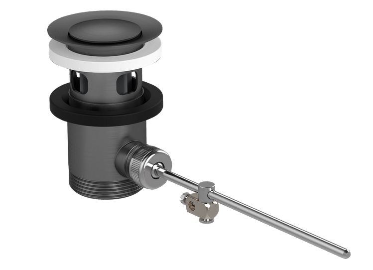 Донний клапан для раковини Hansgrohe матовий чорний хром 94139340