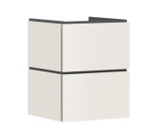 Тумба під раковину підвісна Hansgrohe Xilesa E 48х47 см МДФ пісочно-бежевий матовий 54250780