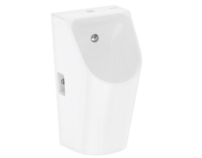 Пісуар підвісний Hansgrohe EluPura Original S безободковий 32х31 см кераміка HygieneEffect білий 62049450
