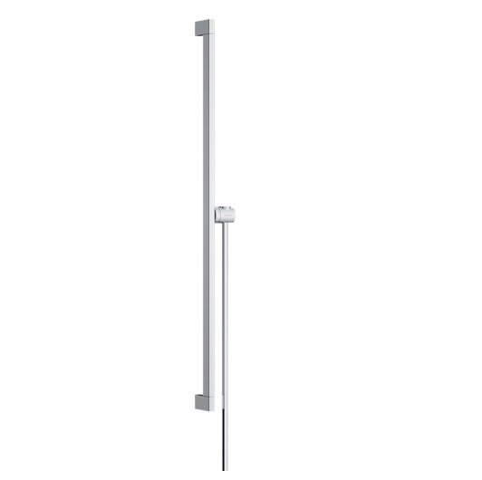 Штанга для душу Hansgrohe Unica E Puro 90 см з тримачем та шлангом хром 24403000