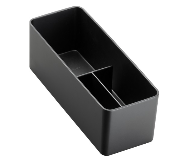 Органайзер базовый для тумбы Hansgrohe IntraStoris 9х22 см пластик черный 54226670