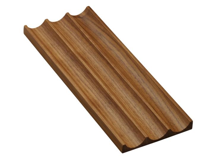 Органайзер для тумбы Hansgrohe IntraStoris 13х32 см с волнообразным профилем темный орех 54228630