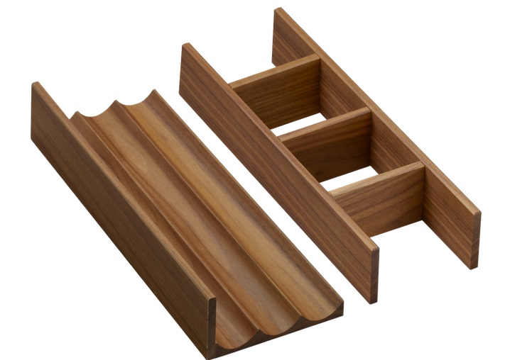 Комплект органайзерів для тумби Hansgrohe IntraStoris темний горіх 54231630