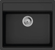 Мийка для кухні Hansgrohe S52 S520-F510 57х51 см SilicaTec чорний графіт 43359170