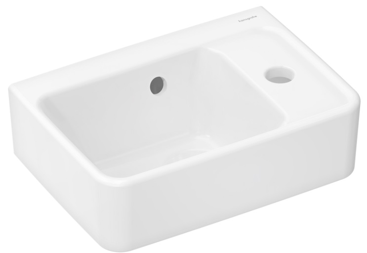 Раковина для ванної Hansgrohe Xanuia Q 36х25 см кераміка білий 60129450
