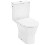 Унитаз-компакт Hansgrohe EluPura Original S AquaChannel Flush 39х64 см с крышкой керамика белый 60267450