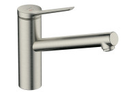 Смеситель для кухни Hansgrohe Zesis M33 CoolStart EcoSelection однорычажный нержавеющая сталь 74813800