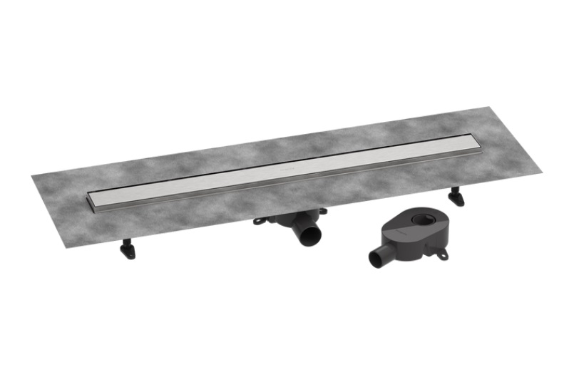 Жолоб водостічний Hansgrohe RainDrain Go 900 мм матова нержавіюча сталь 56274800