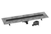 Жолоб водостічний Hansgrohe RainDrain Go 1000 мм матовий чорний 56275670