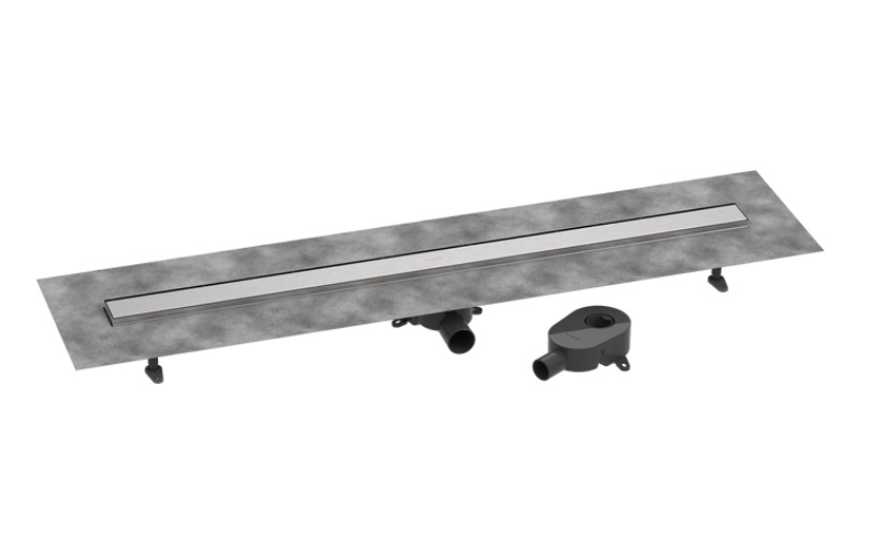 Жолоб водостічний Hansgrohe RainDrain Go 1200 мм матова нержавіюча сталь 56276800