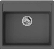 Мойка для кухни Hansgrohe S52 S520-F510 57х51 см SilicaTec серый камень 43359290