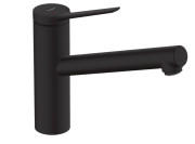 Змішувач для кухні Hansgrohe Zesis M33 CoolStart EcoSelection одноважільний чорний матовий 74813670