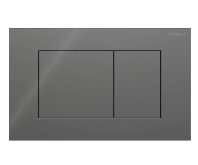 Кнопка смыва Geberit Sigma40 Square двойной смыв стекло лава 115.629.JK.1