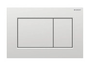 Кнопка смыва Geberit Sigma01 Square двойной смыв пластик хром матовый 115.660.JQ.1