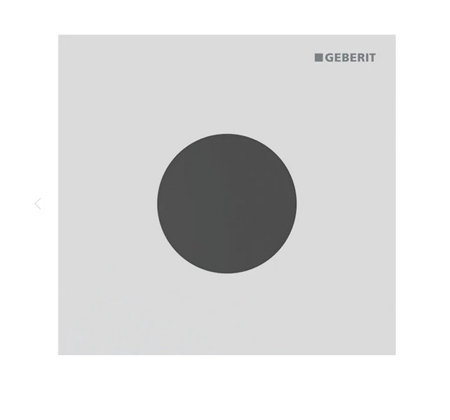 Система управління пісуаром Geberit Round з електронним запуском змиву білий матовий 116.024.JT.1