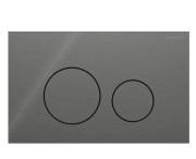Кнопка смыва Geberit Sigma40 Round двойной смыв стекло лава 115.628.JK.1