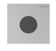 Система управления писсуаром Geberit Round с электронным запуском смыва нержавеющая сталь матовая 116.034.FW.1