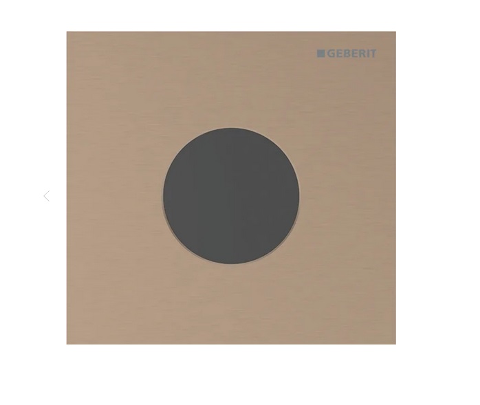 Система управления писсуаром Geberit Round с электронным запуском смыва красное золото 116.034.QB.1